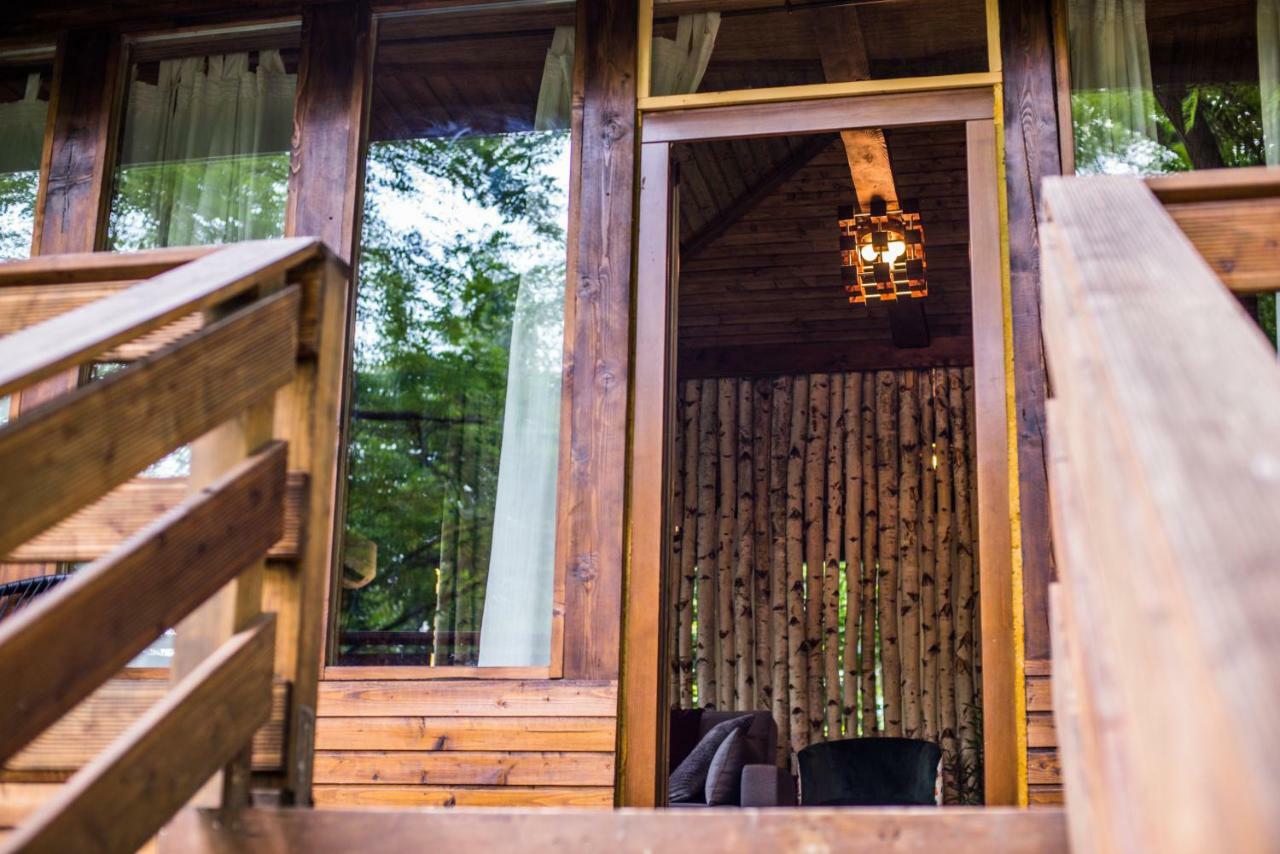 Porumbacu Treehouse Villa Felsőporumbák Kültér fotó